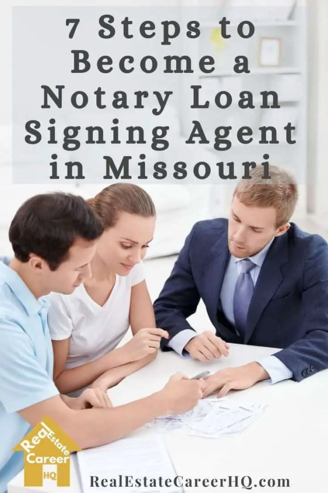 Steps to Become a Notary Loan Signing Agent in Missouri