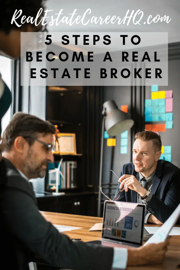 real estate broker license requirement California