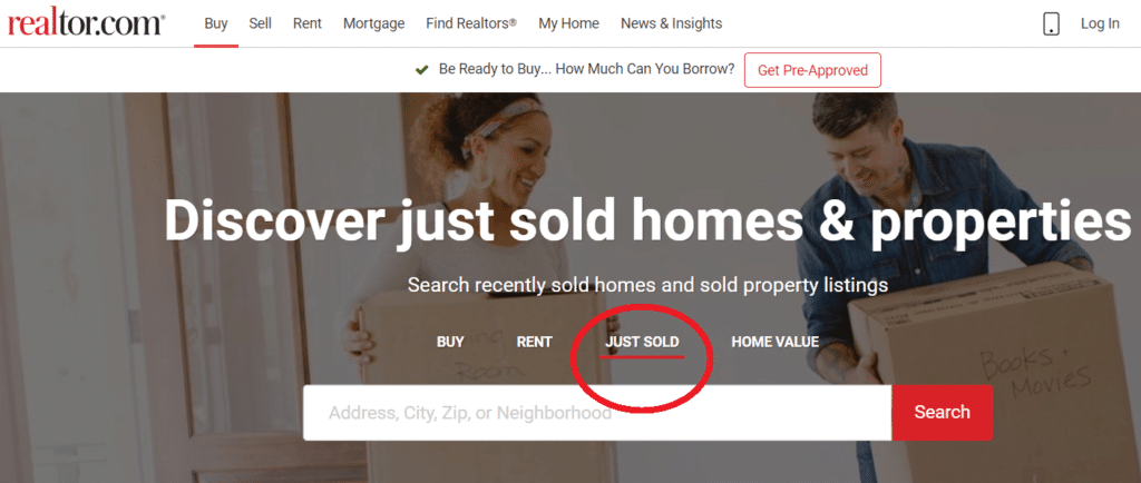 Comparative Market Analysis (CMA) real estate