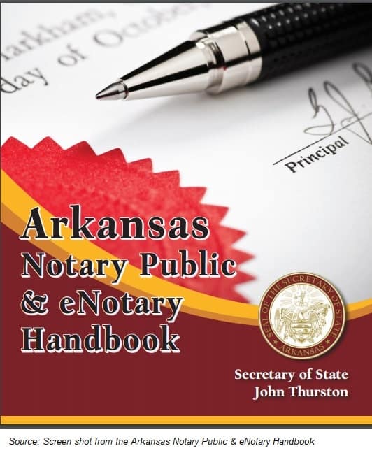Arkansas Notary Public & eNotary Handbook