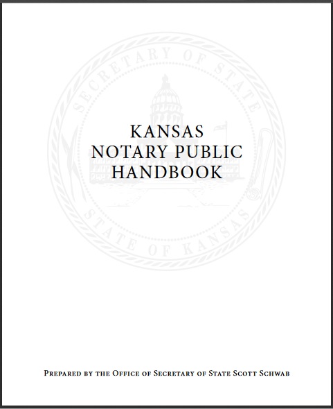 Kansas Notary Public Handbook