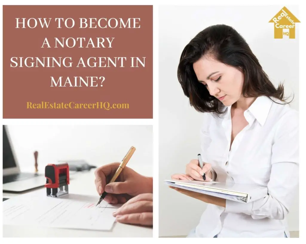 How to Become a Notary Loan Signing Agent in Maine? (income| handbook