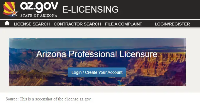 Arizona Escrow Agent eLicense