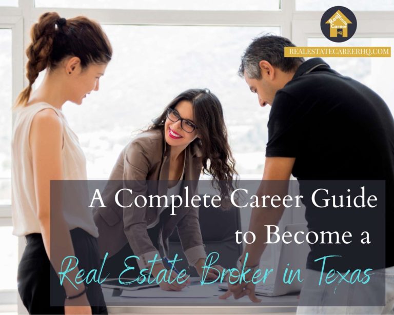 How to a Real Estate Broker in Texas? (course exam