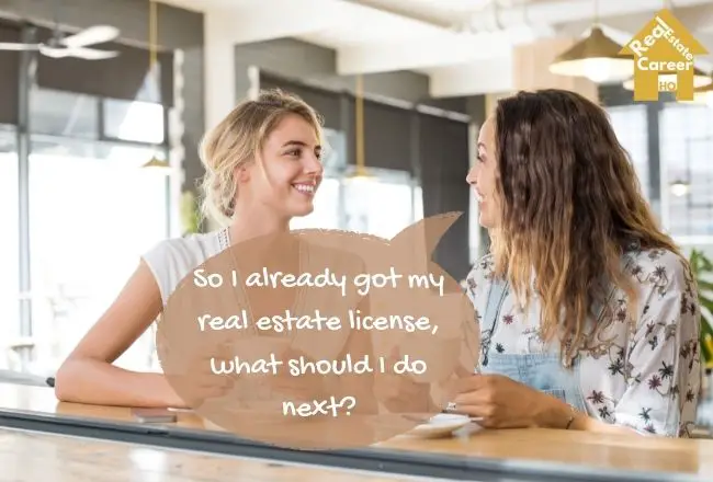 new real estate agent looking for career tips