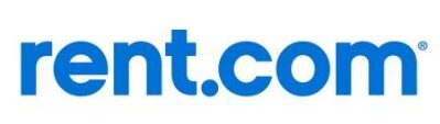 Rental listing website: rent.com logo 